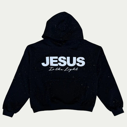 Jesus Is The Light Printed Hoodie
