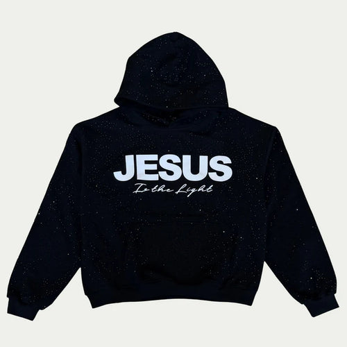 Jesus Is The Light Printed Hoodie