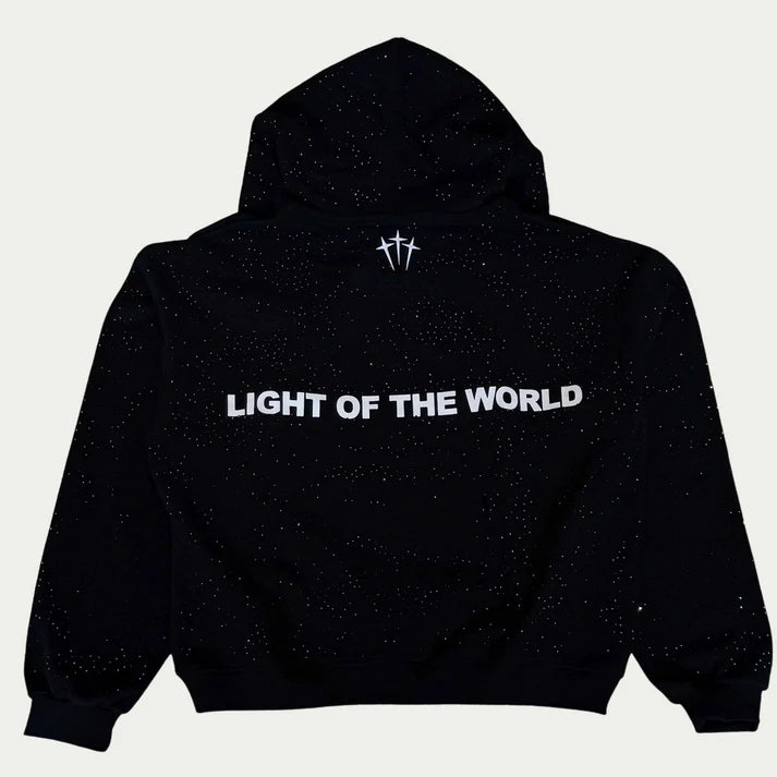 Jesus Is The Light Printed Hoodie