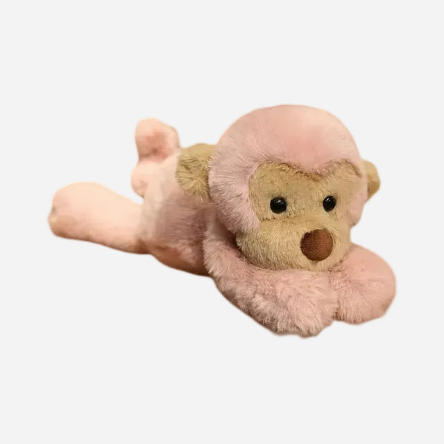 Smudge Monkey plush - pink colorway